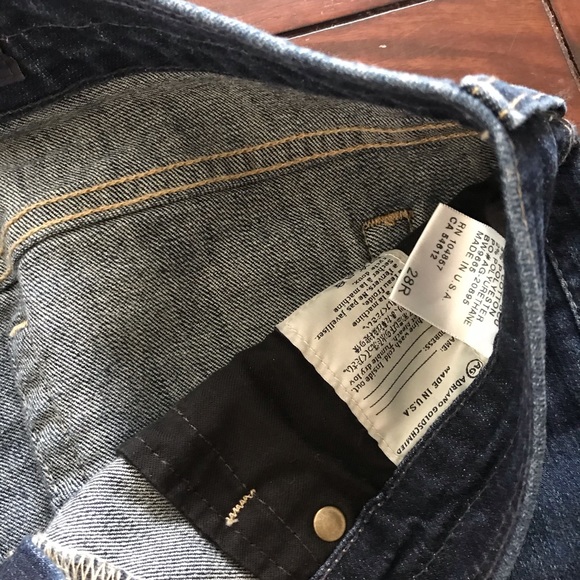 AG The tomboy crop EUC dark blue jeans - Picture 4 of 5